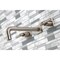 Kingston Brass KS6028ML Wall Mount Tub Faucet, Brushed Nickel KS6028ML - alternate 2